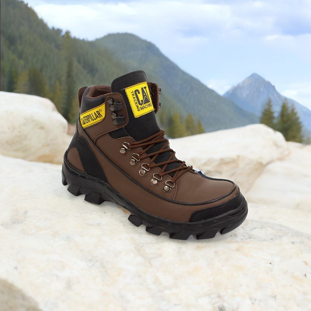 SEPATU CATERPILLAR ARGON SEPATU BOOTS SAFETY PRIA UJUNG BESI - Bisa Bayar Di Tempat