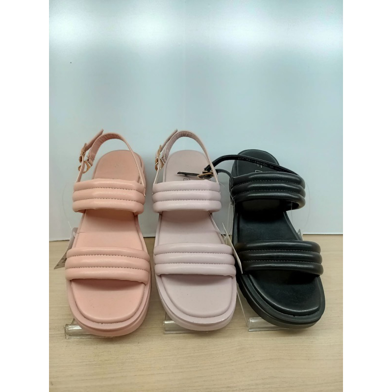 fladeo sendal wanita original sendal slip on sendal wanita amante ankle strap sendal