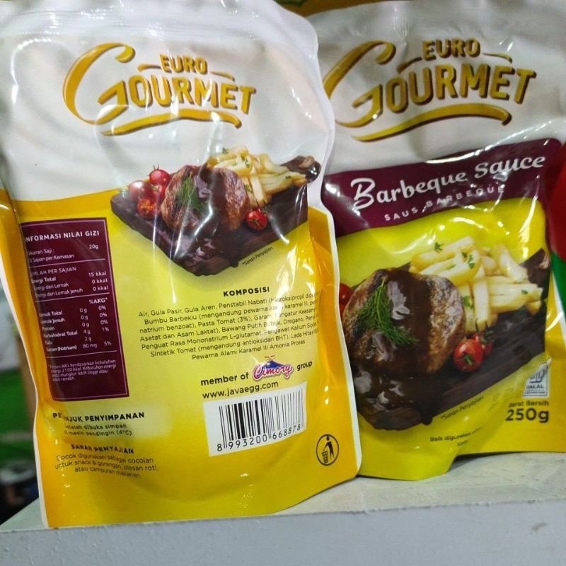 Saos BBQ Euro Gourmet 250gr