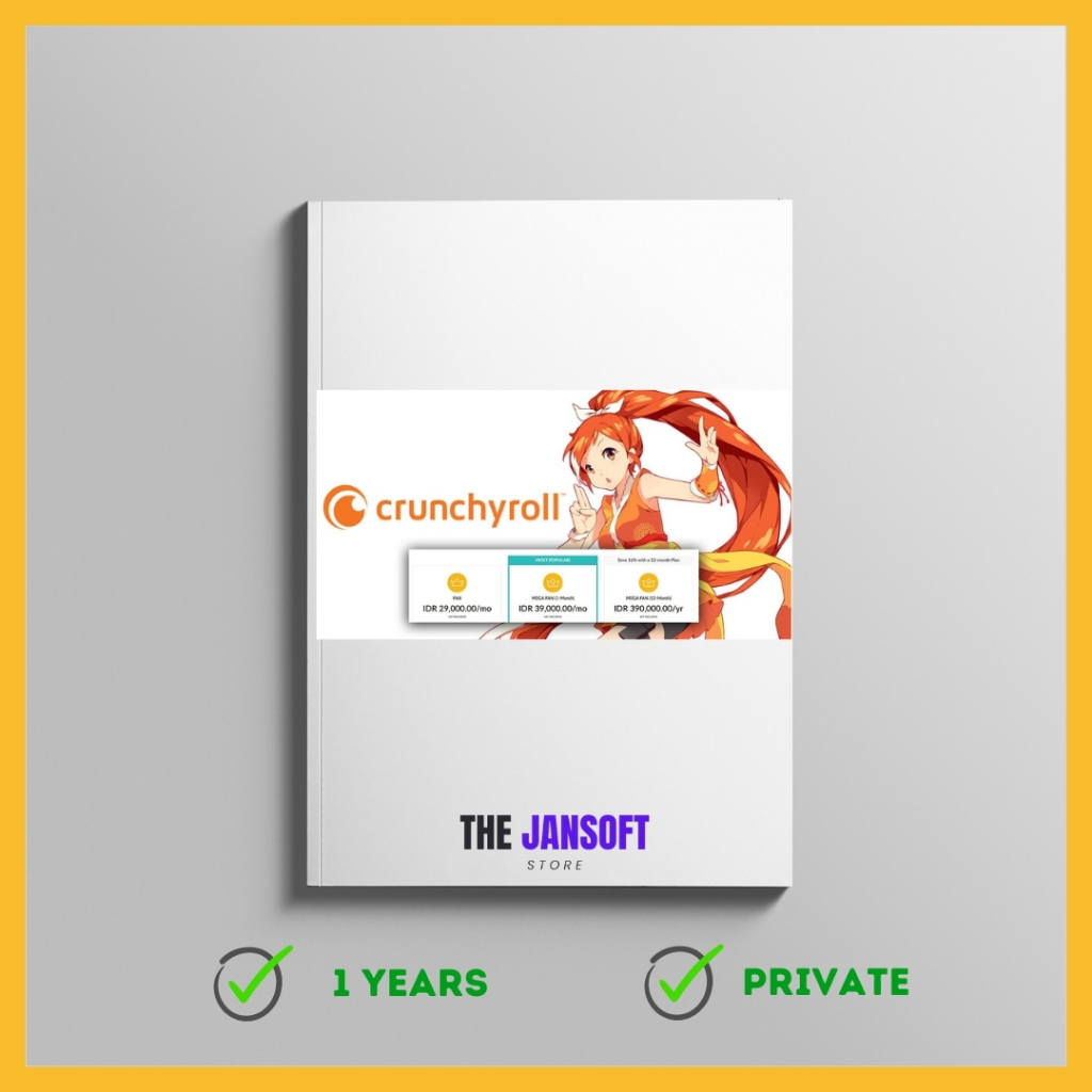 crunchyroll MEGA FAN (12-Month)