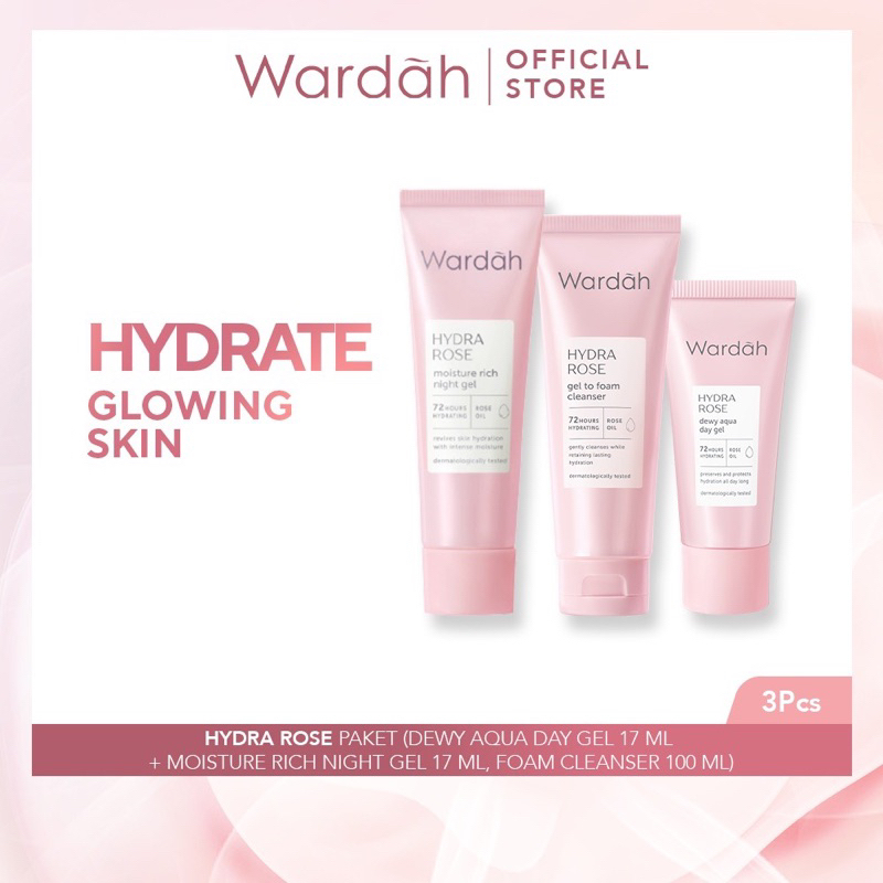 WARDAH HYDRA ROSE SERIES