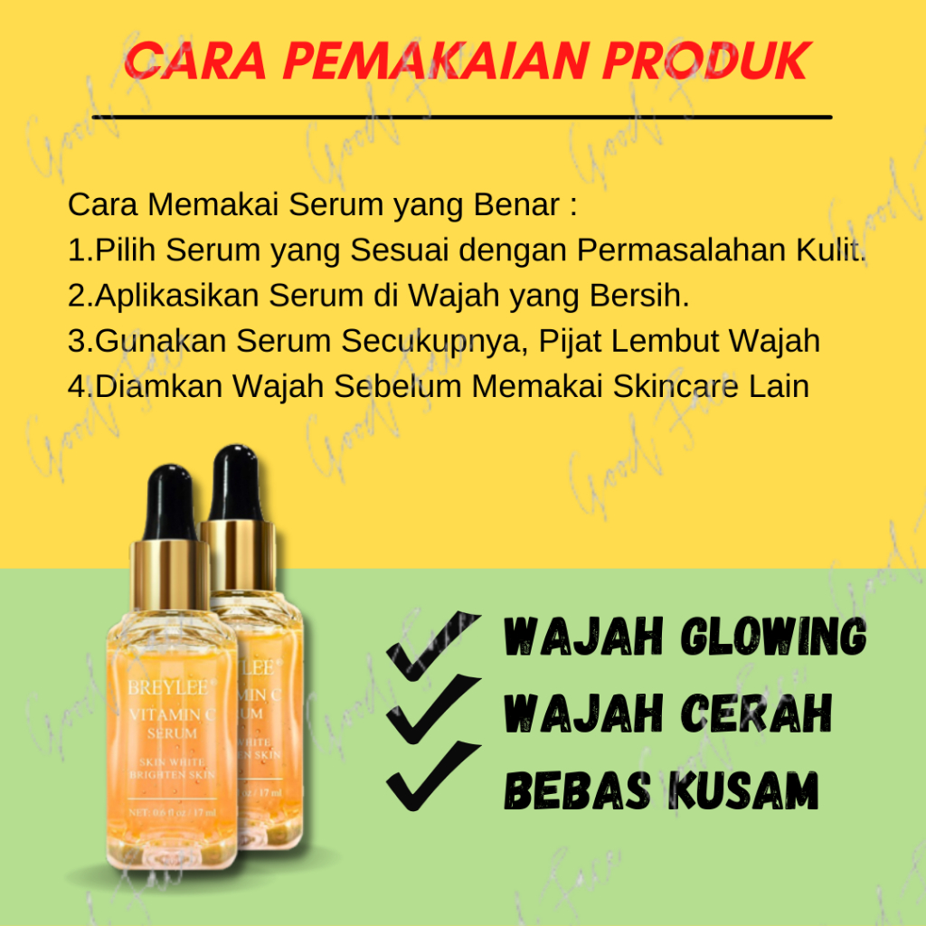 Serum Pemutih WaJah BREYLEE Serum Wajah - 17ml