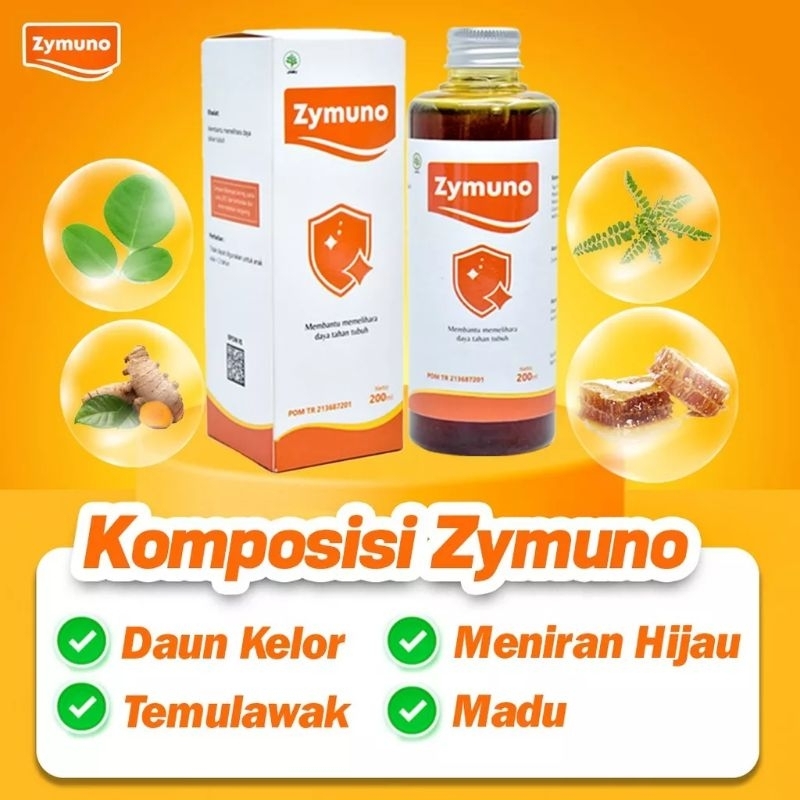 Zymuno Syrup - Madu Herbal Daya Tahan Tubuh