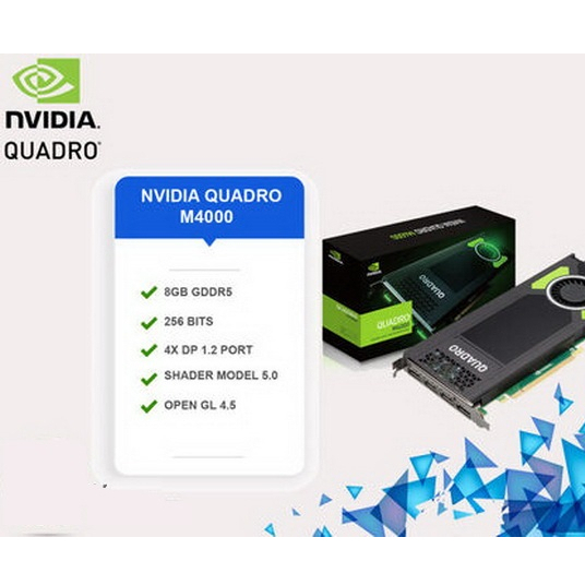 VGA Profesional NVIDIA Quadro M4000 8Gb GDDR5 256Bit Bagus