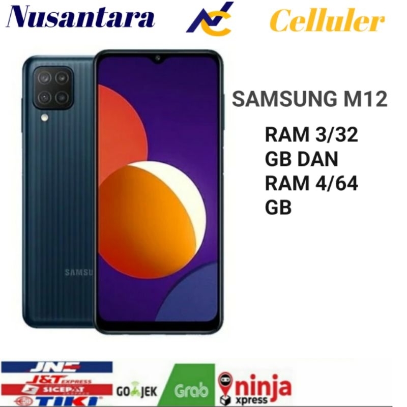 HP SAMSUNG GALAXY M12 3/32 GB [Samsung M12 3/32 GB] Garansi Resmi