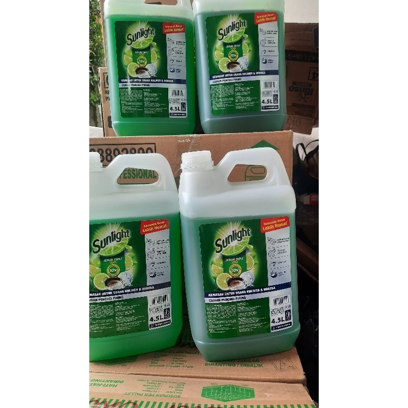 Sunlight Professional 4.5L ORIGINAL PT UNILEVER PROFFESIONAL