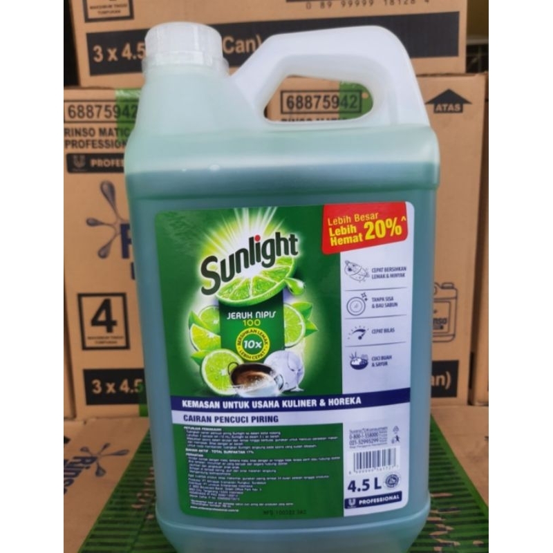 Sunlight Professional 4.5L ORIGINAL PT UNILEVER PROFFESIONAL