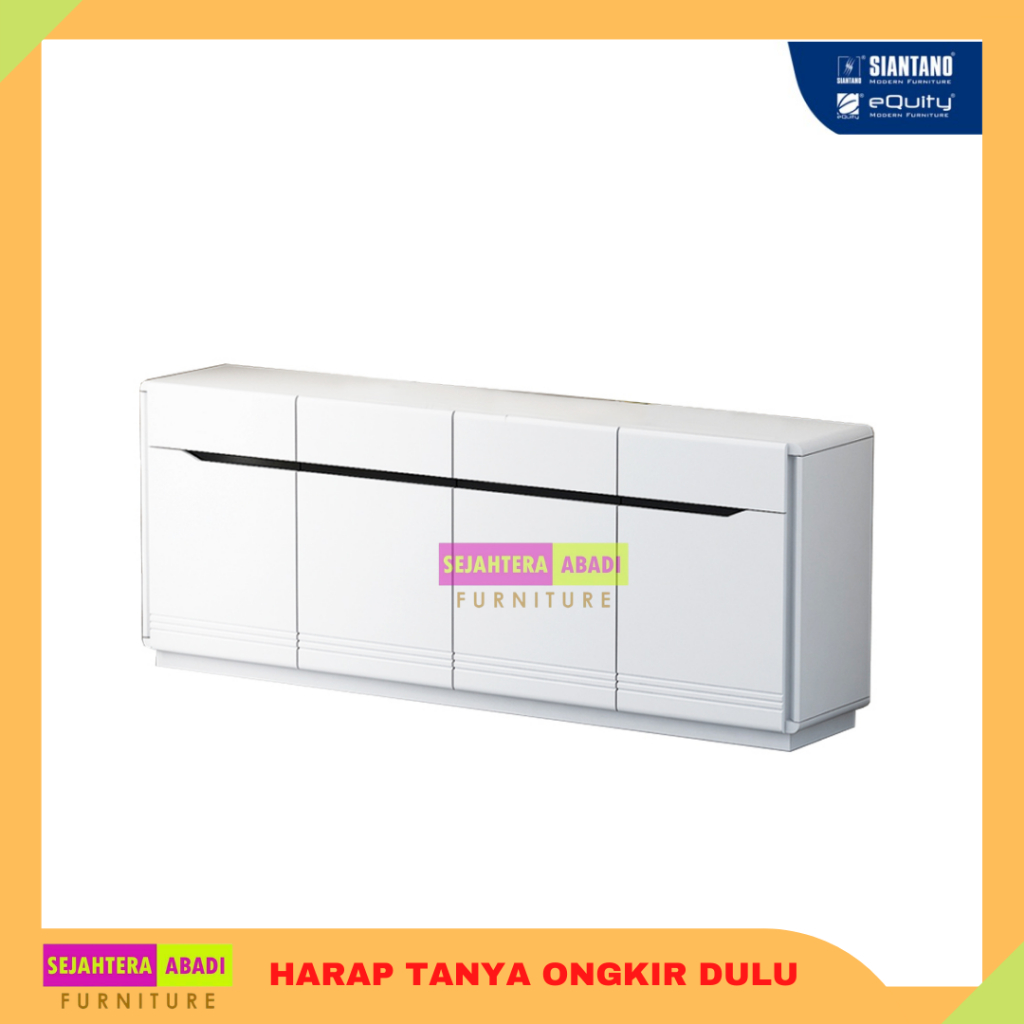 credenza Lemari Buffet Tv Minimalis Siantano Cr 011 Meja Tv Sideboard rak laci Siantano