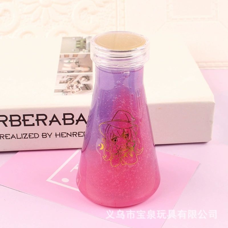 [ORGM] Mainan Slime Galaxy Stars Botol Air Palsu Warna Cantik