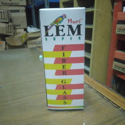 

Promo!! LEM SUPER FIBER GLASS NURI