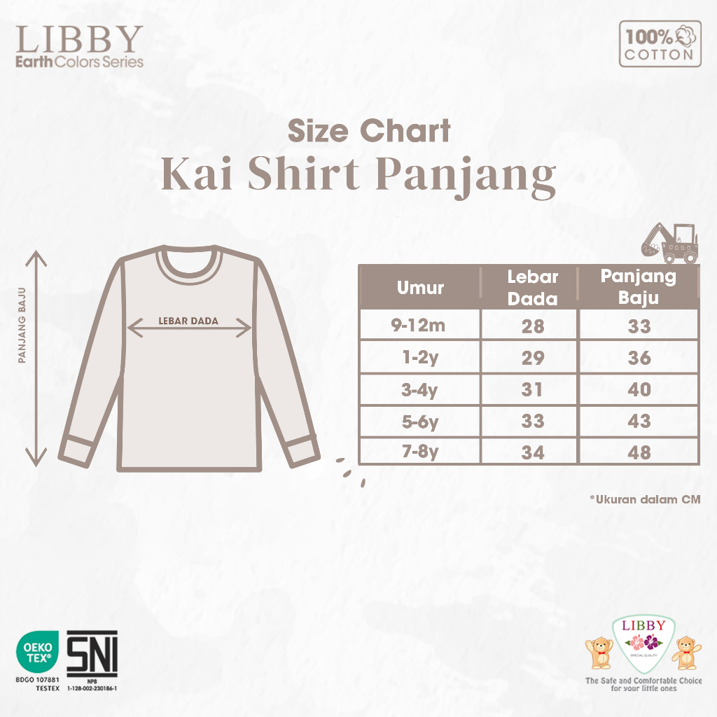 Kaos panjang Libby Kai Long Shirt