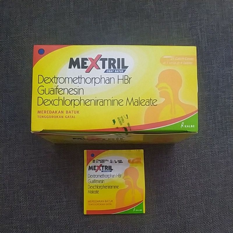 Mextril  obat batuk isi 4 tablet