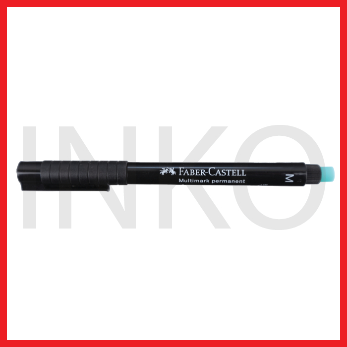 

FABER CASTELL MARKER MULTIMARK PERMANENT M BLACK 1PCS