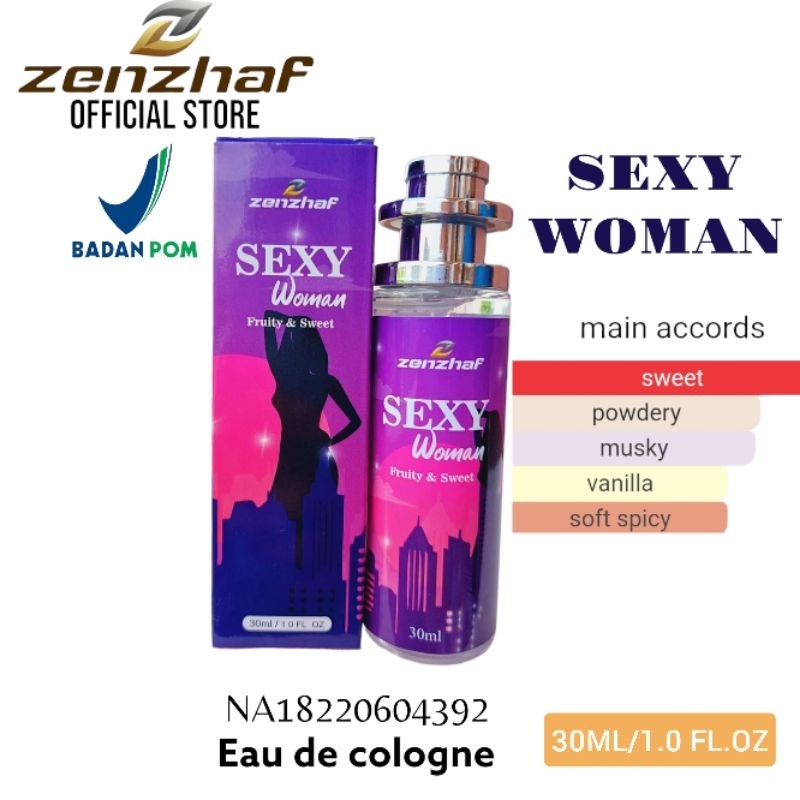 PARFUM BPOM ZENZHAF SEXY WOMAN 30ML
