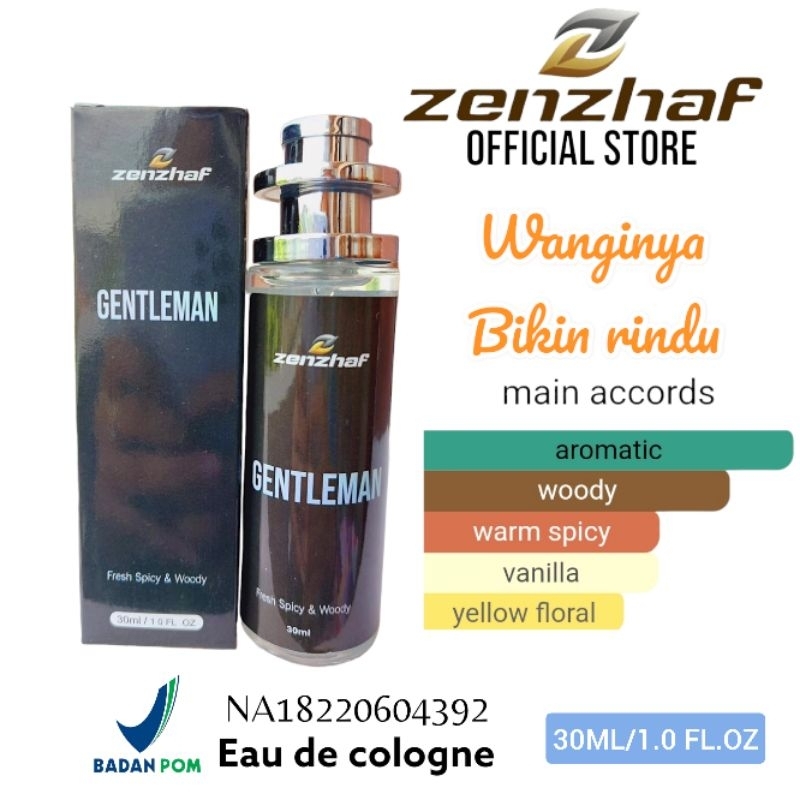 PARFUM BPOM ZENZHAF GENTLEMAN 30ML