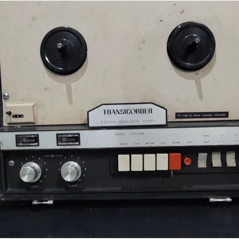 Reel Tape Transicorder STR-1700 Off