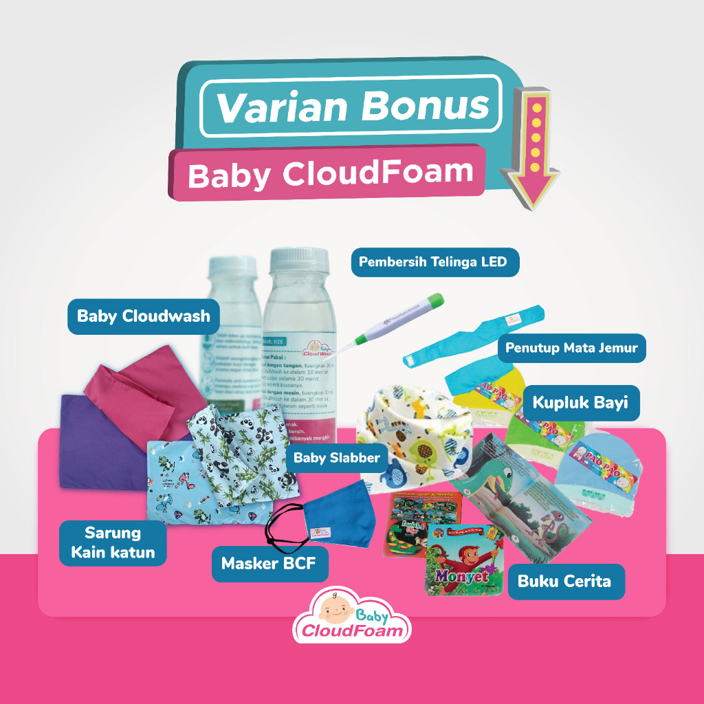 Baby Cloudfoam Selimut Bayi On The Go Blanket Cotton Bamboo