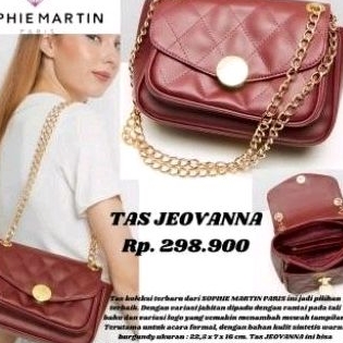 Tas Wanita Selempang Jeovanna Sophie Martin Paris