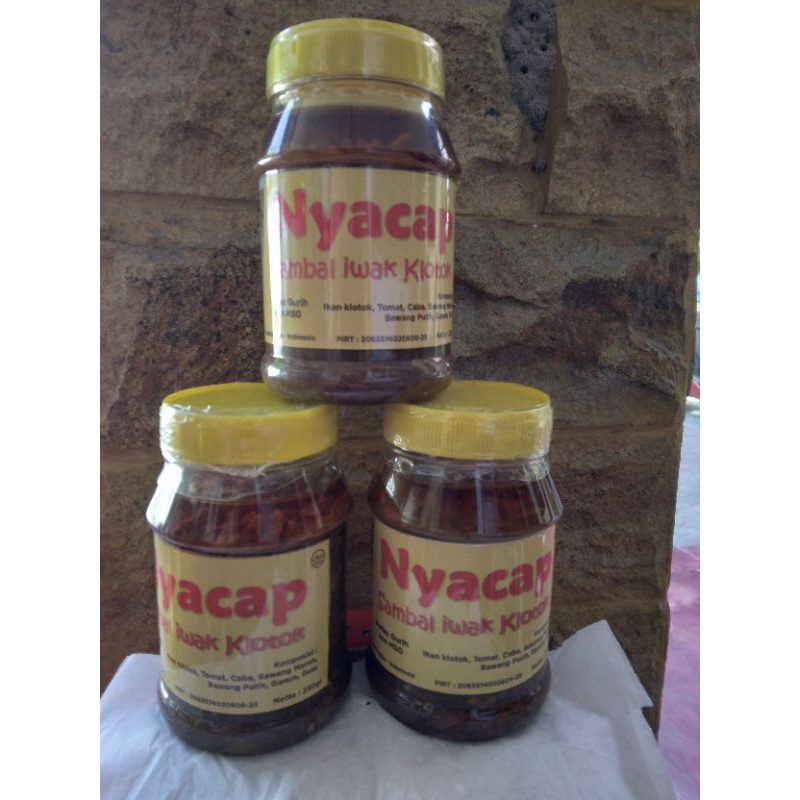 

Sambel Klotok Nyacap