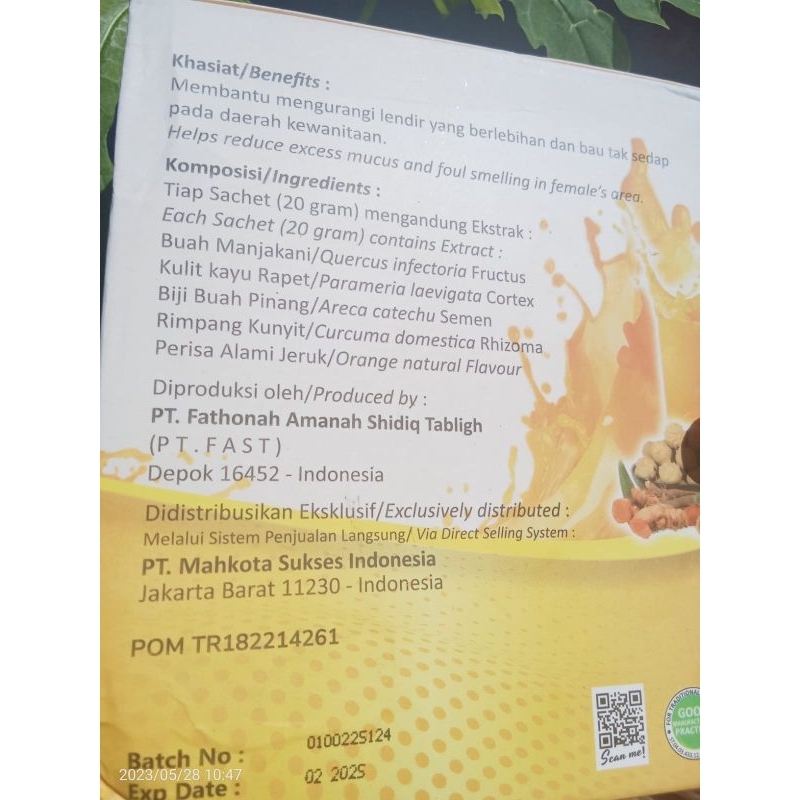 MANJAVIKAN MSI 1BOX ORIGINAL MEMBER