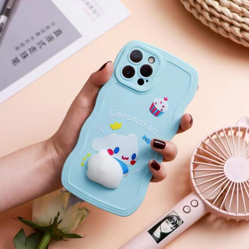 SILICON CASE HP SOFTCASE HANDPHONE WAVE SQUISHY CUTE OPPO/REALME