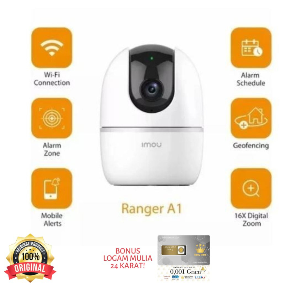 IMOU  Kamera Camera RANGER A1 IPC-A22EP-G Indoor H.265 2MP