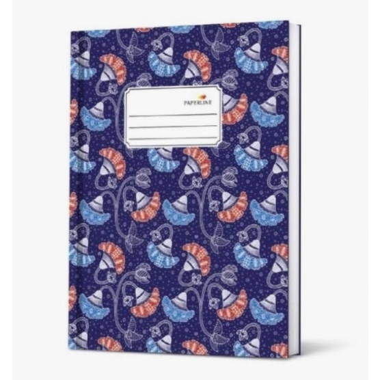 

Buku Hardcover Quarto/Kwarto isi 100 Paperline