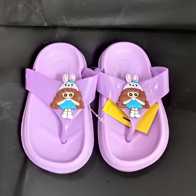 Sandal anak perempuan Sandal jepit princess import Sendal anak kekinian