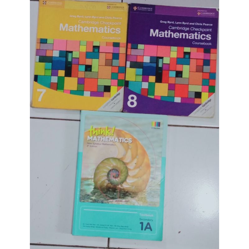 Chekpoint Mathematics 7 8 & think MATHEMATICS 1A