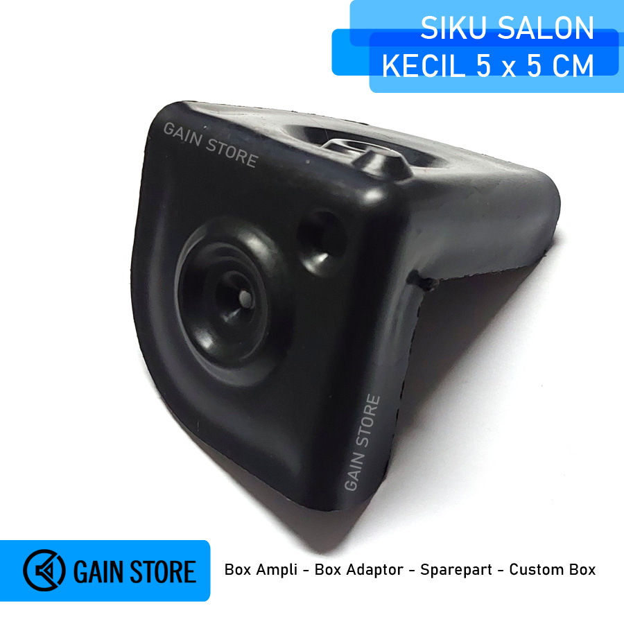 Siku Salon Speaker Kaki Box ampli Plastik Kecil bulat