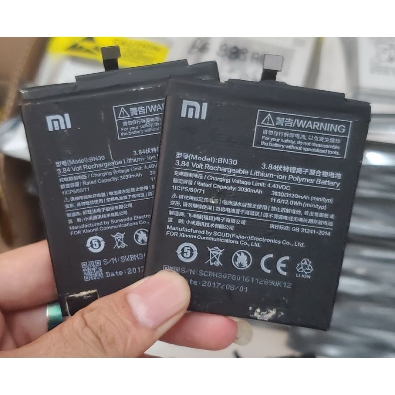 Batre Baterai Xiaomi Redmi 4A  Batre Bn30
