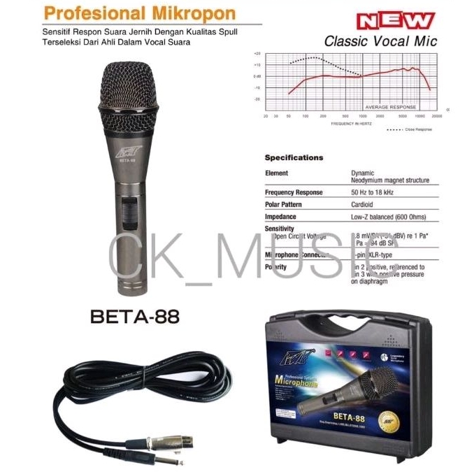 MIC KABEL BETA88 BETA 88 KOPER  ,MICROPHONE KABEL BETA88 PEWIE KOPER ,MIC KABEL ,MIC PEWIE ORIGINAL