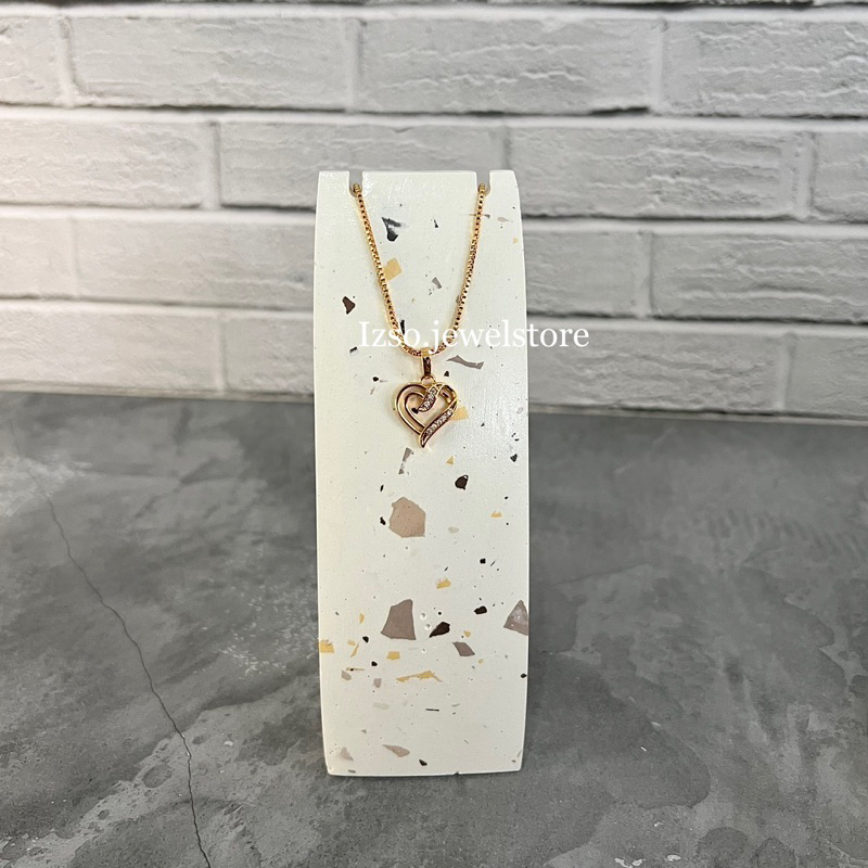 Izso Kalung Pinata Kalung Anti Karat Korean Love Necklace