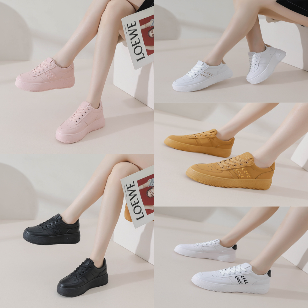 FREE KOTAK SEPATU !!! SALE!!! SEPATU WANITA CASUAL TALI IMPORT KOREA - 2237