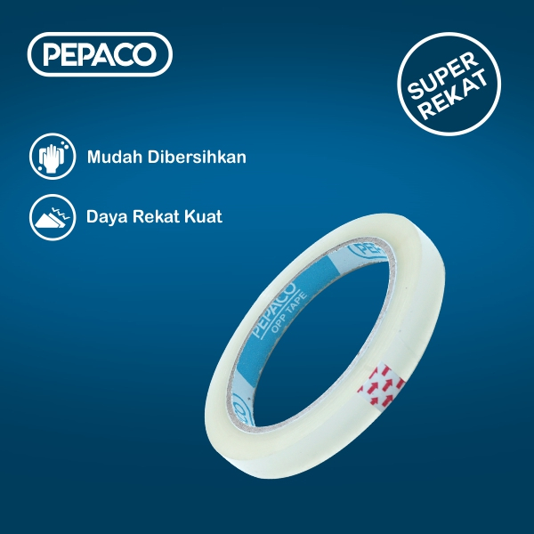 

PEPACO STATIONERY TAPE, 12 MM X 72 YARD, 1 ROLL