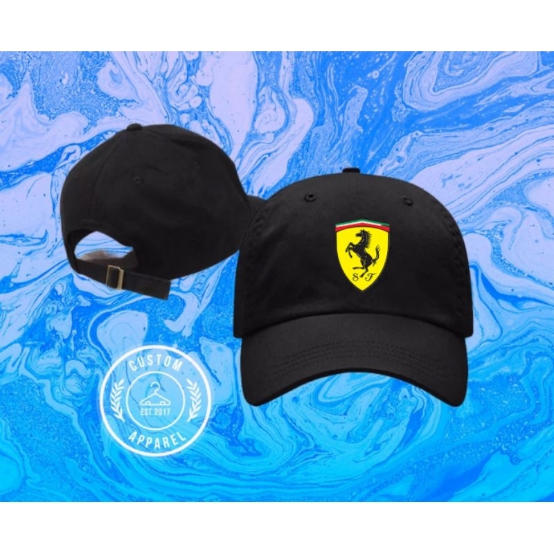 Topi Baseball Cap - Ferrari