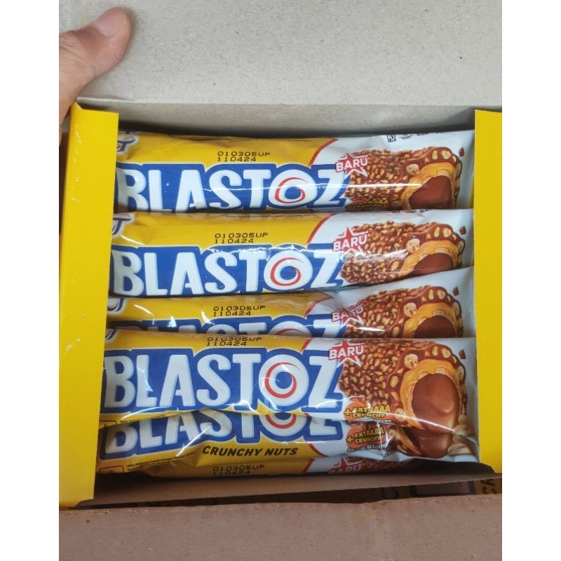 agen distributor makanan ringan snack blastoz crunchy nut extra crunchy yellow pack murah