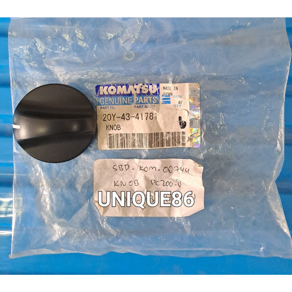 KNOB 20Y-43-41781 GENUINE KOMATSU