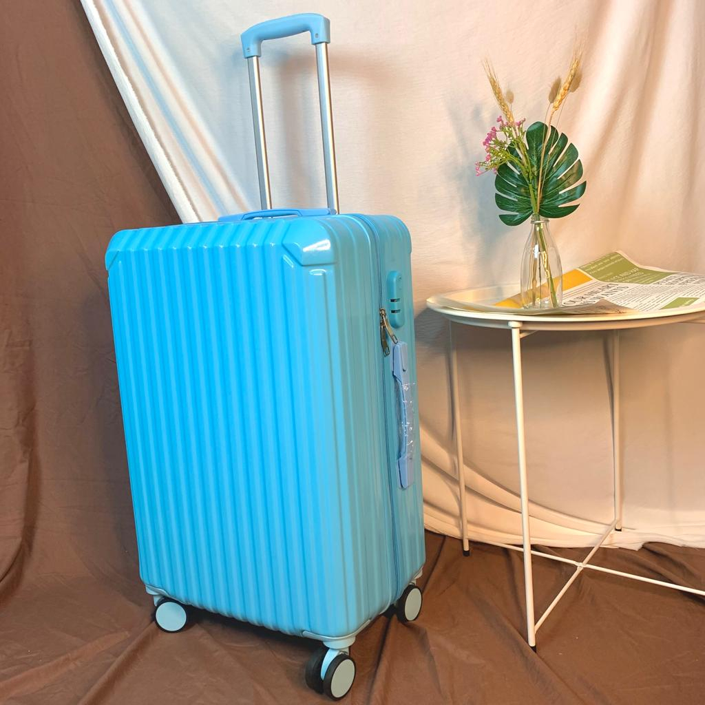 Koper CASTLE SERIES Kabin Cabin Bagasi Anti Pecah 20 24 Inch Luggage Warna Pastel