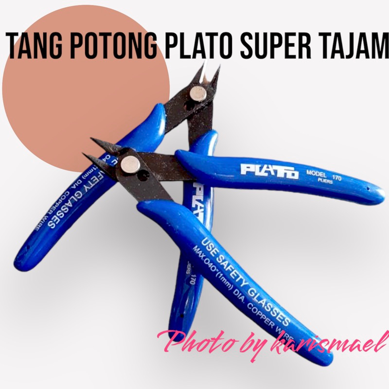 TANG POTONG KAWAT KABEL SUPER TAJAM PLATO NIPPER