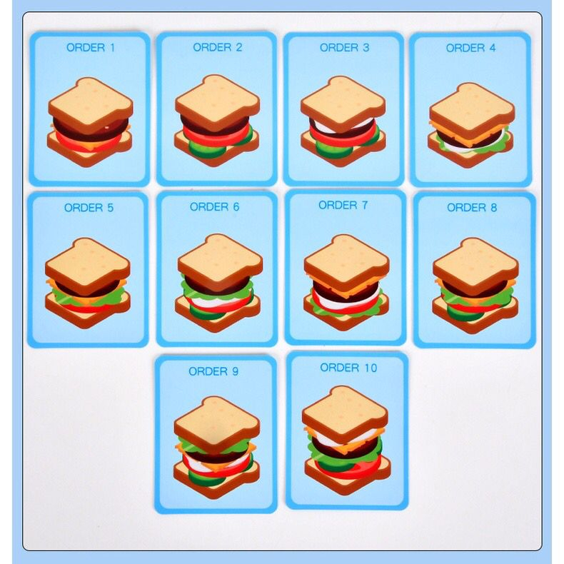 Mainan Edukasi - Fast Food Puzzle FFP - Mainan Puzzle