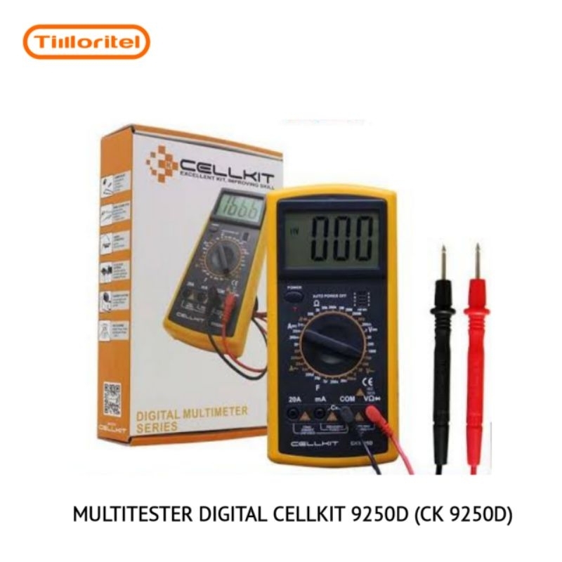 MULTITESTER DIGITAL CELLKIT 9250D (CK 9250D)