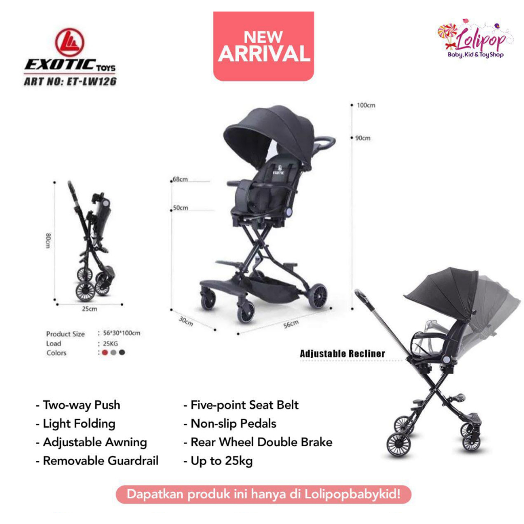 Exotic Magic Stroller lw-126