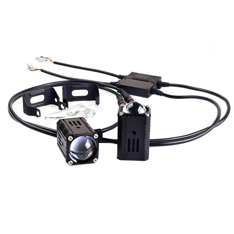 Lampu Sorot Tembak Laser Gun LED VINYX X1 Pro Mobil Motor 25Watt Mini Lasergun D2 25W 25 Watt