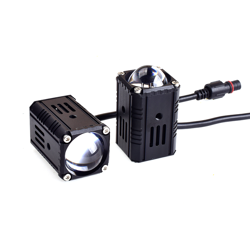 Lampu Sorot Tembak Laser Gun LED VINYX X1 Pro Mobil Motor 25Watt Mini Lasergun D2 25W 25 Watt