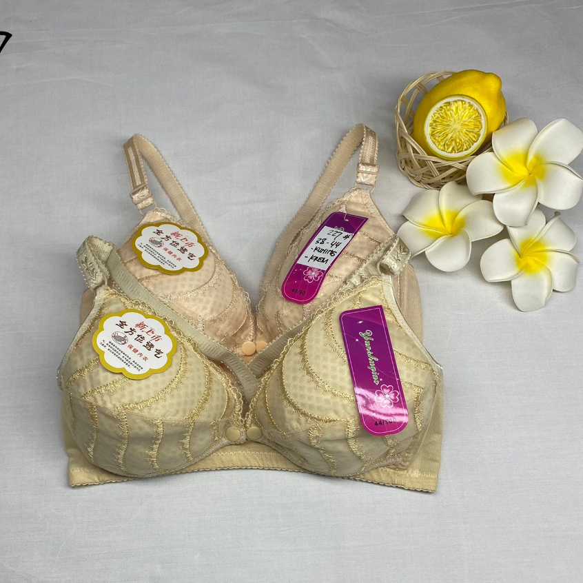 Bra / Bh Wanita Menyusui 227  Busa Tipis Ada Kawat Tanpa Busa Import (PROMO BELI 4 FREE MASKER)