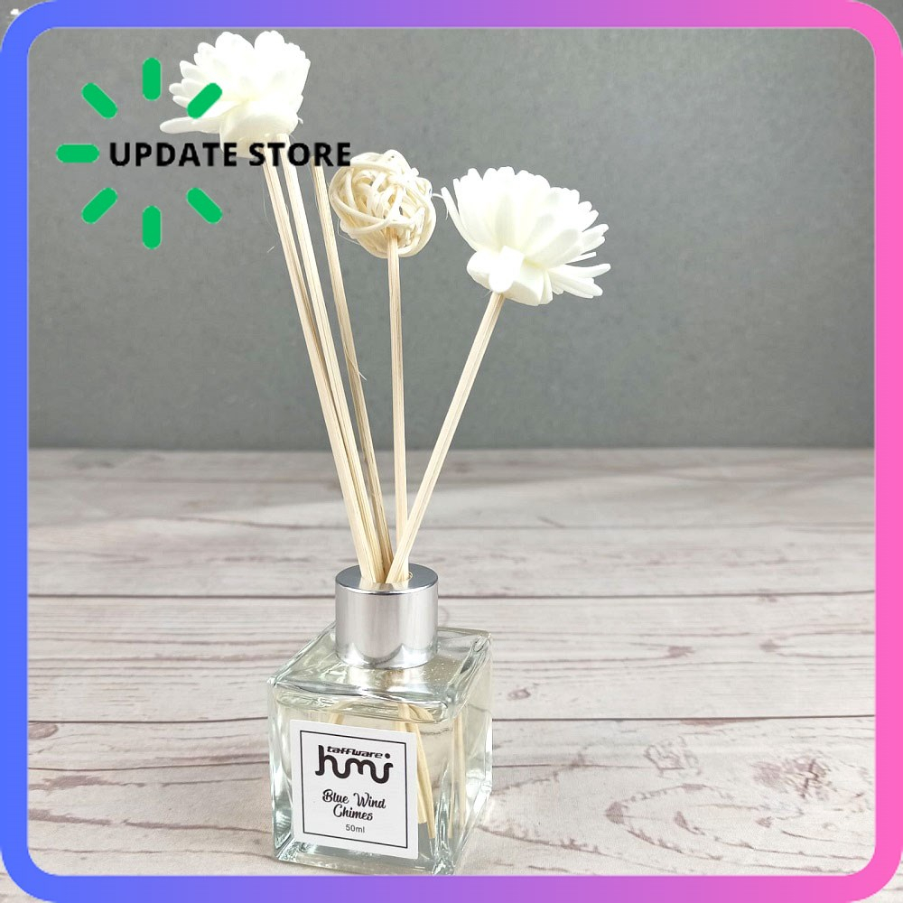 Pengharum Ruangan Reed Diffuser with Rattan Sticks 50 ml