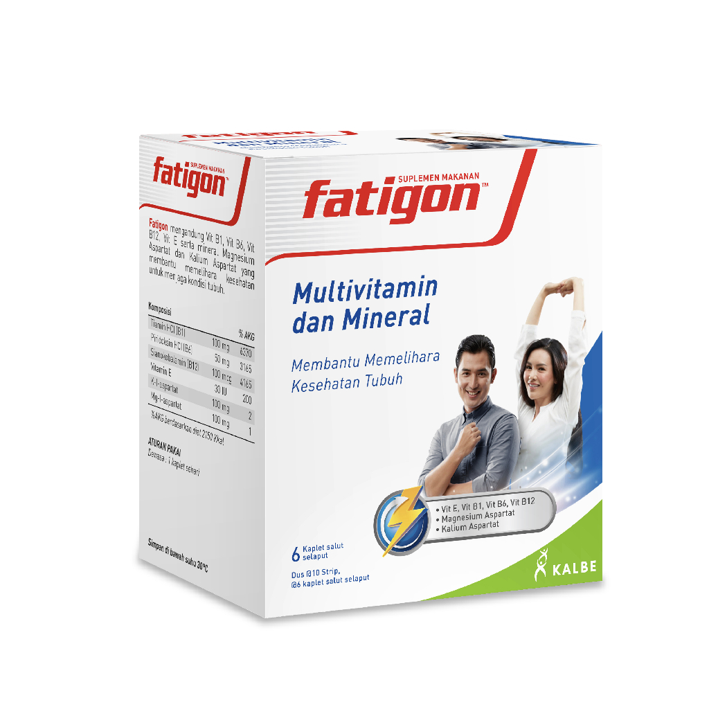 Fatigon Multivitamin &amp; Spirit @ 2 Box x Lock n Lock