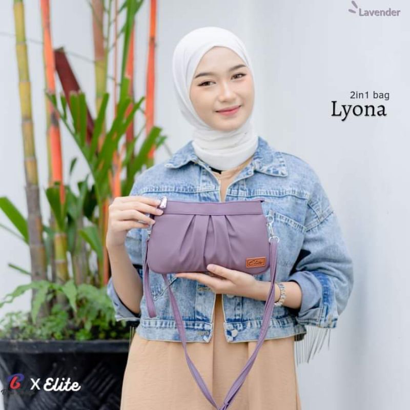 Tas selempang wanita Lyona by Biru Tsabita x elite