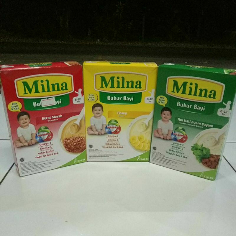 Milna Bubur Instan Bayi 6+